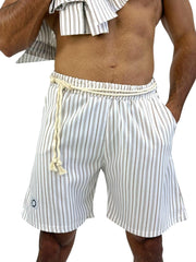 Como linen wide Shorts