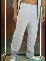 oversize basic linen pants