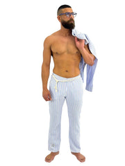 como striped linen Pant Men
