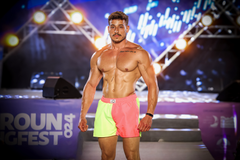 basic signature swimming trunk